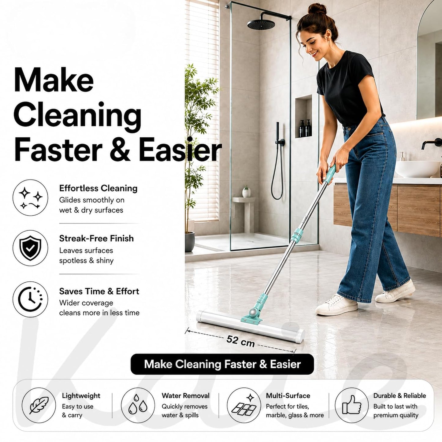 Premium Multi-Function Floor and Glass Cleaner