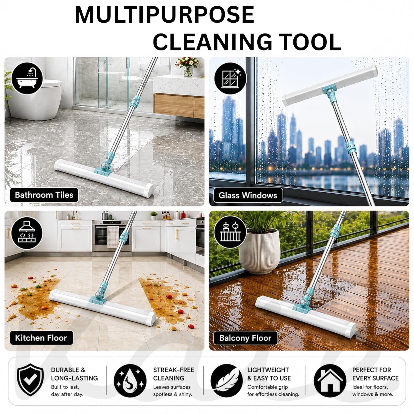 Premium Multi-Function Floor and Glass Cleaner