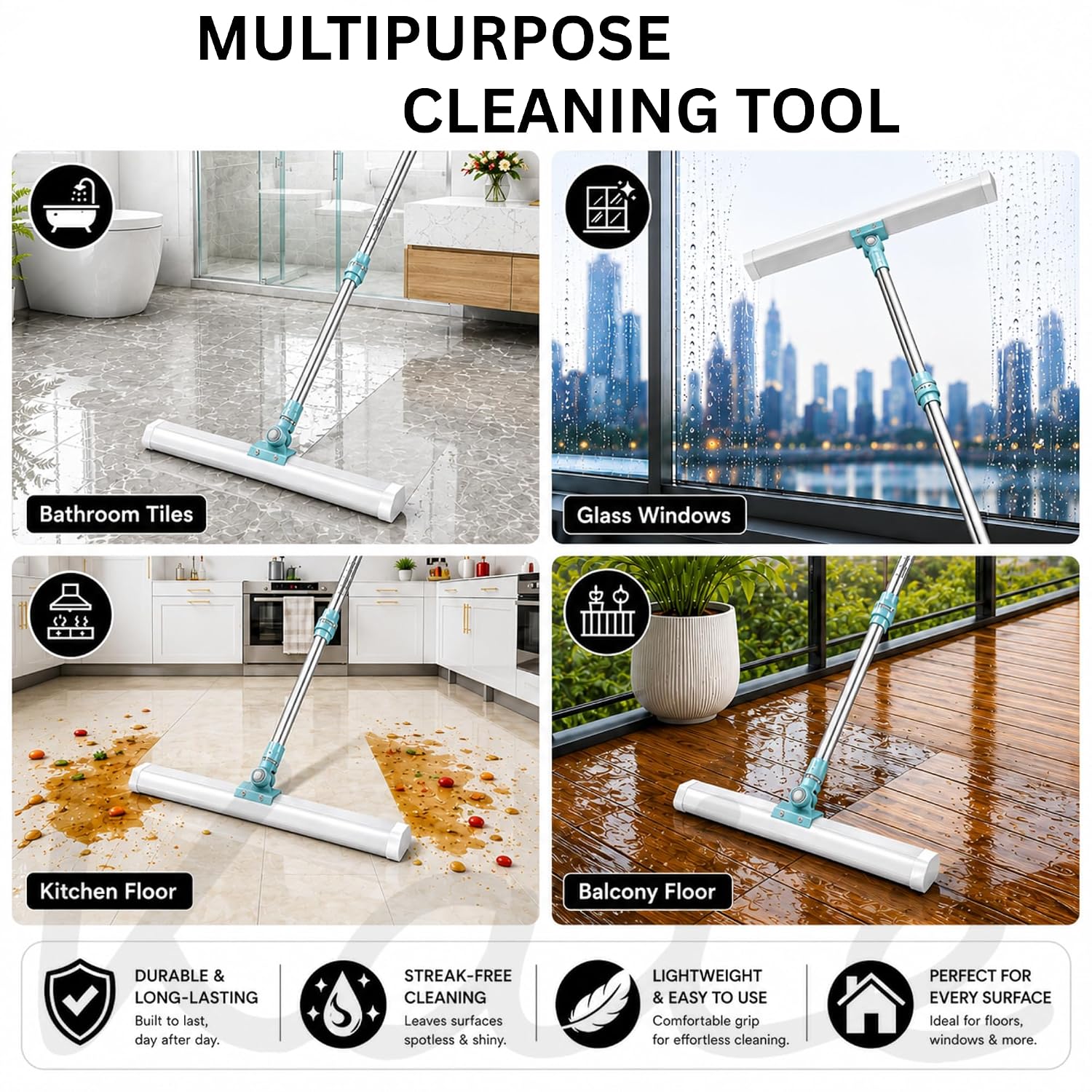 Premium Multi-Function Floor and Glass Cleaner