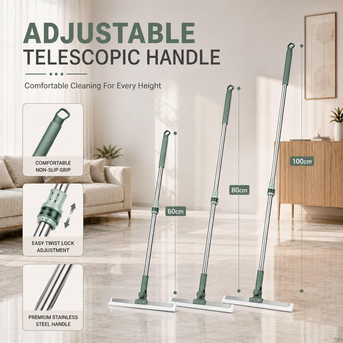 Premium Multi-Function Floor and Glass Cleaner